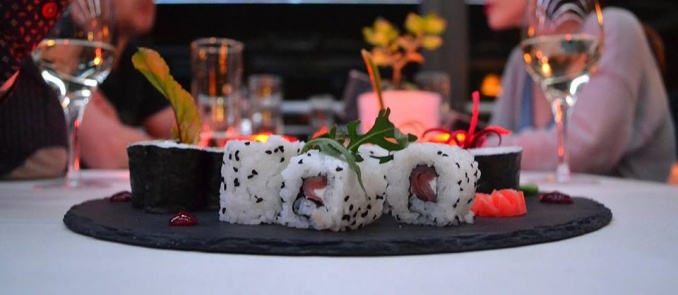 Thursday night, sushi time at Ananti City Resort